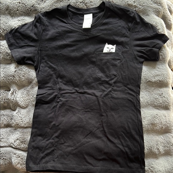 NWOT RIPNDIP Lord Nermal S/S Pocket Tee (BLACK) - Picture 1 of 5